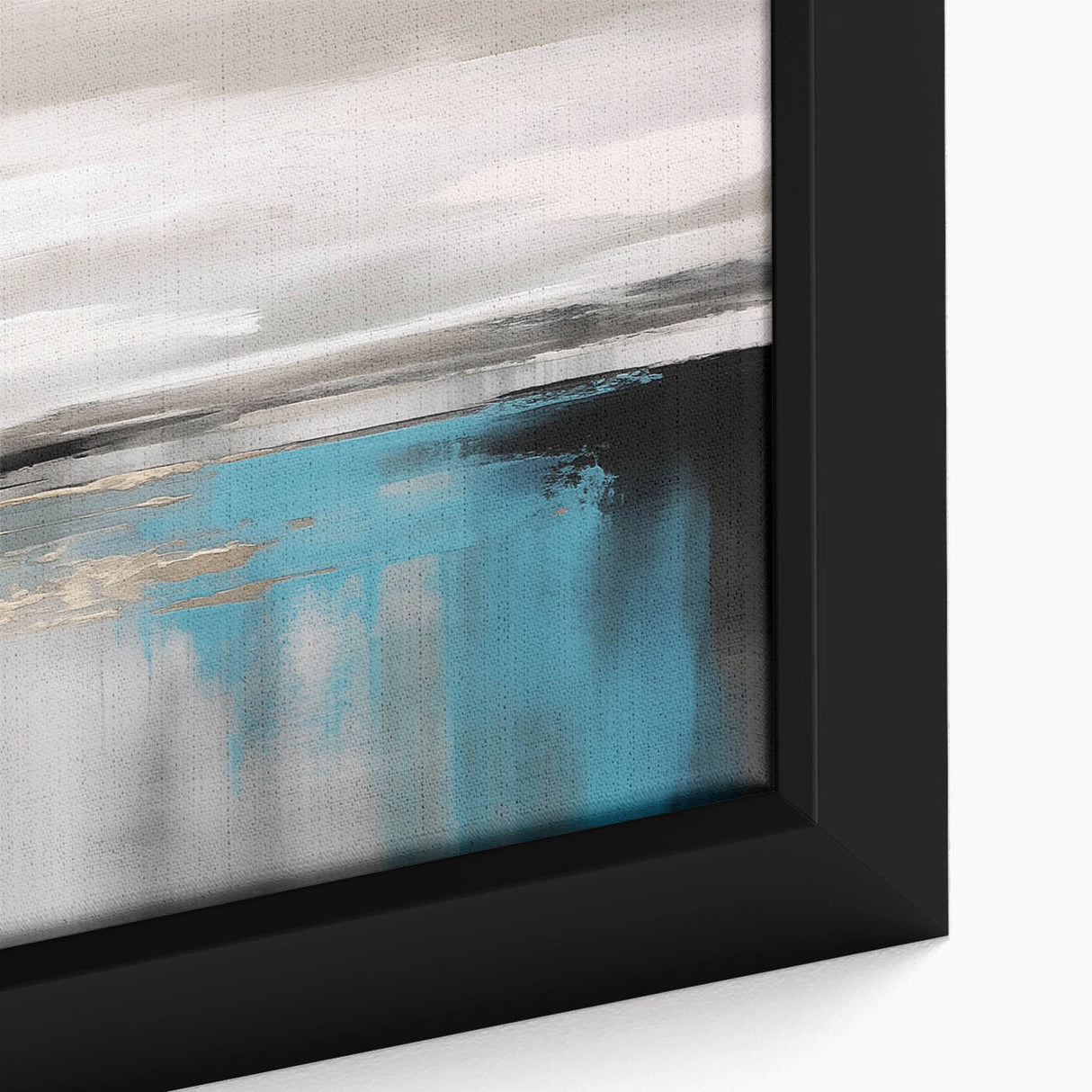 Abstract wall art canvas showcasing vibrant colors and intricate geometric patterns, rolled and secured in a durable cardboard tube for safe shipping. Perfect for modern interior decor.