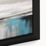 Abstract wall art canvas showcasing vibrant colors and intricate geometric patterns, rolled and secured in a durable cardboard tube for safe shipping. Perfect for modern interior decor.