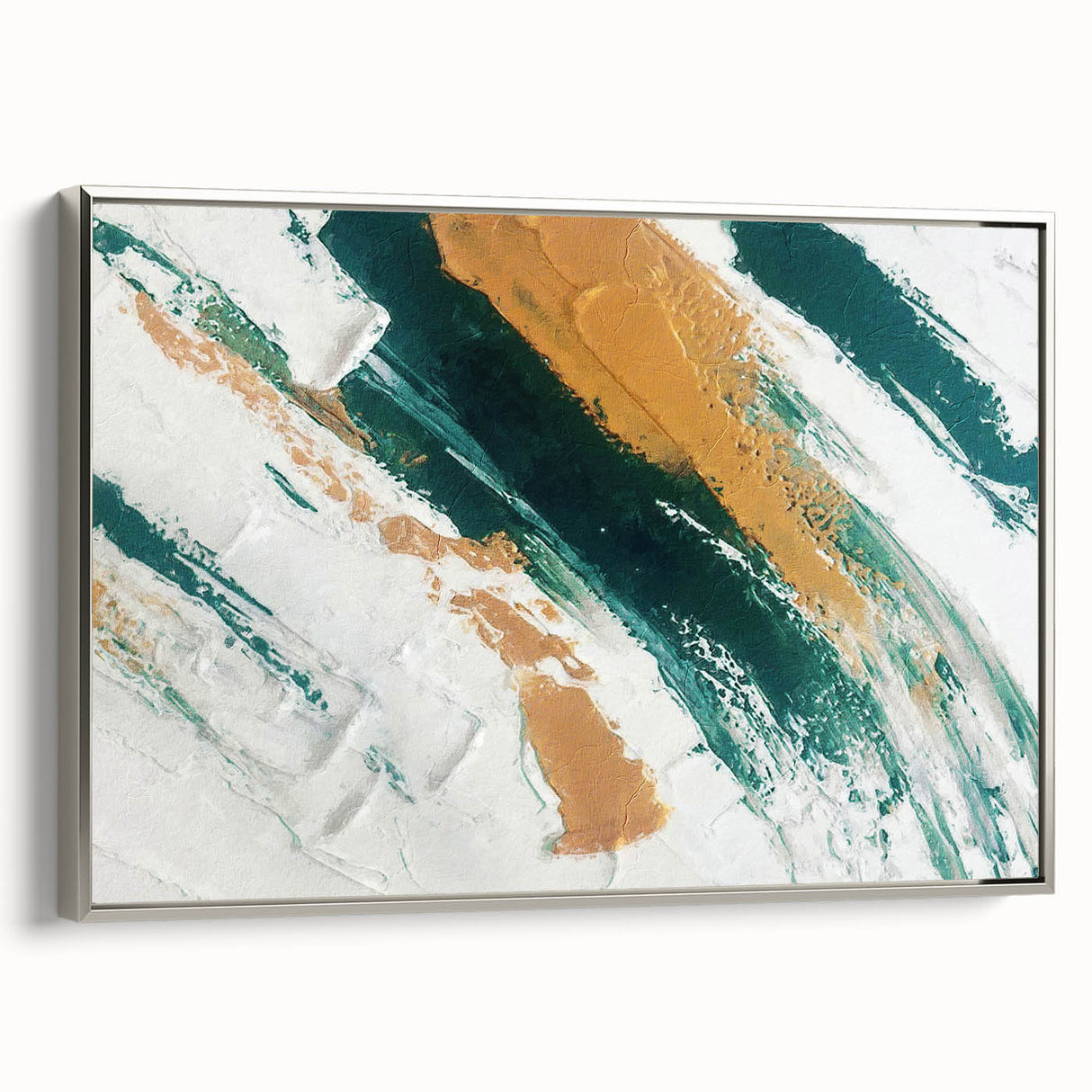 Abstract canvas print showcasing vibrant colors and dynamic shapes, designed to enhance modern interior decor with artistic flair.
