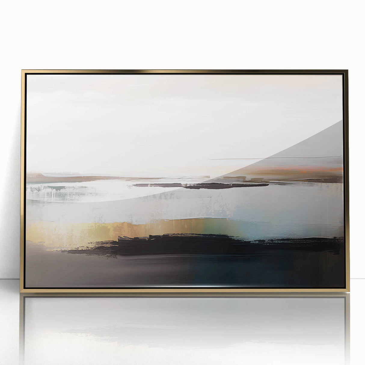 Colorful abstract wall art print showcasing vibrant shapes and fluid designs in bold hues, ideal for modern home decor and creative spaces.