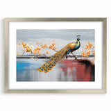Abstract canvas artwork showcasing vibrant colors and dynamic shapes, perfect for modern home decor. Ideal for enhancing artistic ambiance in living spaces.