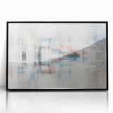 Vibrant abstract wall art canvas print showcasing bold colors and dynamic shapes, ideal for modern home decor and artistic statement pieces.