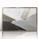 Abstract wall art canvas featuring vibrant colors and geometric patterns, showcasing a modern artistic design. Ideal for contemporary home decor or office spaces.