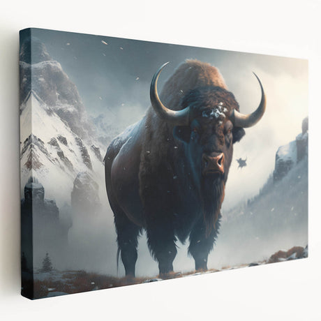Colorful abstract painting featuring vibrant animal motifs in a lively jungle setting, showcasing intricate details and bold brushstrokes, perfect for home decor.