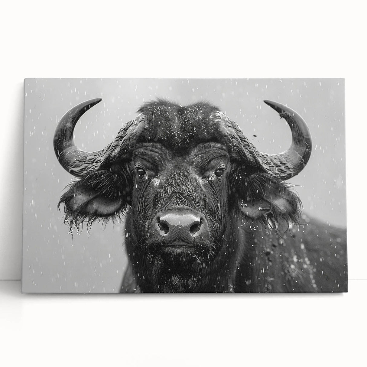 Colorful animal-themed canvas artwork showcasing a vibrant depiction of wildlife, featuring detailed textures and rich hues, perfect for home decor enthusiasts.