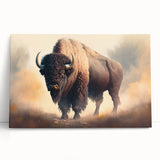 Colorful animal-themed wall art canvas showcasing a vibrant jungle scene with detailed textures, ideal for home decor enthusiasts and wildlife lovers.