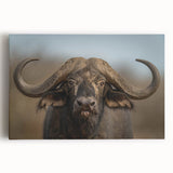 Colorful wildlife canvas print showcasing a vibrant elephant design, perfect for adding a touch of nature-inspired decor to any room. The artwork features bold hues and intricate details that highlight the majestic animal's form and habitat, enhancing the overall aesthetic of your living space.