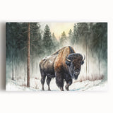 Colorful wall art featuring a vibrant depiction of a wild animal in its natural habitat, showcasing intricate details and bold colors, perfect for home decor.
