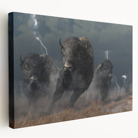 Colorful rolled canvas showcasing a vibrant jungle animal design with intricate details, elegantly packaged in a durable cardboard tube for safe shipping. Ideal for wildlife enthusiasts and home decor lovers.