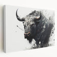 Vibrant animal-themed canvas print showcasing a majestic lion in rich colors, perfect for enhancing home decor with wildlife-inspired art. Ideal for nature enthusiasts.