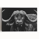 Colorful animal-themed canvas print showcasing a vibrant design featuring various wildlife, ideal for home decor, printed on high-quality material.