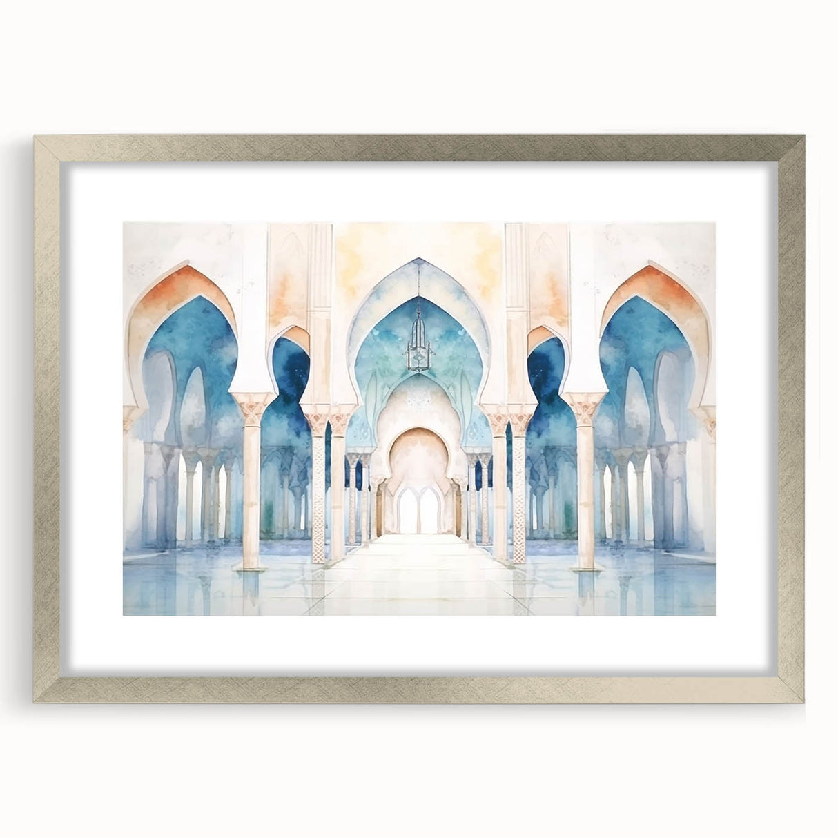 Textured abstract art print in earthy tones on canvas, suitable for enhancing bedroom ambiance.