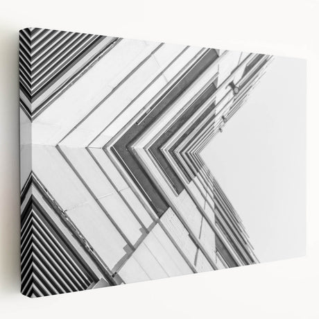 Large abstract painting on stretched canvas featuring swirling blue and white patterns, suitable for kitchen wall art.