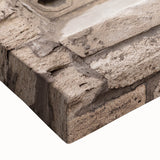 Large art of a black and white landscape painting on stretched canvas, ideal for bedroom wall decor.