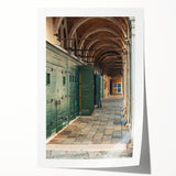 Extra large rolled canvas print of vibrant floral art, ideal for art wall dining room or classy bathroom decor.