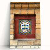 Large black and white abstract print on stretched canvas, featuring fluid patterns, ideal for kitchen wall art.