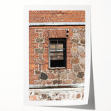 Art deco poster featuring a geometric pattern in gold and black tones, printed on rolled canvas.