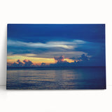 Large black and white photo of a cityscape on stretched canvas, ideal for kitchen wall art or bedroom ambiance.