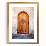 Extra large abstract art print with vibrant orange and gold textures on canvas, ideal for living room decor.