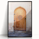 Large abstract wall art in mid-century modernist style on acrylic, featuring swirling blue and gray tones.