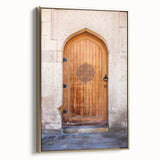 Framed canvas of a black and white vintage landscape painting, ideal for bedroom wall art.