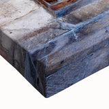 Large art stretched canvas featuring a black and white landscape painting, ideal for bedroom wall decor.