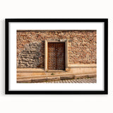 Extra large abstract art print featuring textured, colorful swirls on a black framed canvas, ideal for living room decor.