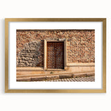 Extra large abstract art print with textured design in muted earth tones on a framed canvas, ideal for living room decor.