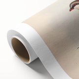 Rolled canvas showcasing vibrant African tribal wall art, featuring intricate patterns and earthy tones, securely packaged in a durable cardboard tube. Perfect for home decor enthusiasts seeking unique cultural art pieces.