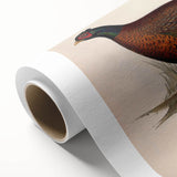 Rolled canvas showcasing vibrant African tribal wall art, featuring intricate patterns and bold colors, neatly packaged in a protective cardboard tube for safe transport.