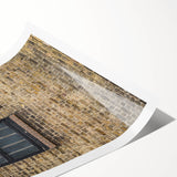 Extra large wall art featuring black and white line art flowers on a rolled print, suitable for large living room decor.