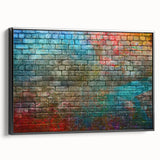 Black and white landscape art painting on framed canvas, featuring a vintage poster style, suitable for bedroom decor.