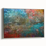 Framed canvas featuring a monochrome landscape painting, ideal for adding a vintage touch to any room.