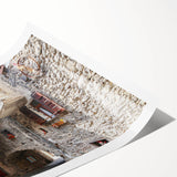 Extra large wall art featuring line art flowers in black on white, ideal for large living room decor.