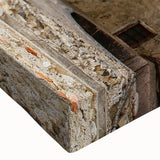 Large art of a black and white landscape painting on stretched canvas, ideal for bedroom wall decor.