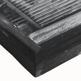 Large art of a serene landscape painting in black and white on stretched canvas, suitable for bedroom wall decor.