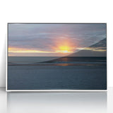 Framed acrylic print featuring a geometric art deco design in pastel shades, ideal for nursery wall art.