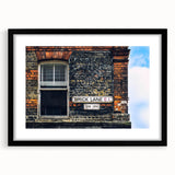 Extra large textured abstract art print featuring vibrant, colorful swirls on a black framed canvas.