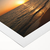 Art Deco poster featuring a geometric pattern in gold and black on rolled canvas, suited for dining room or bathroom walls.