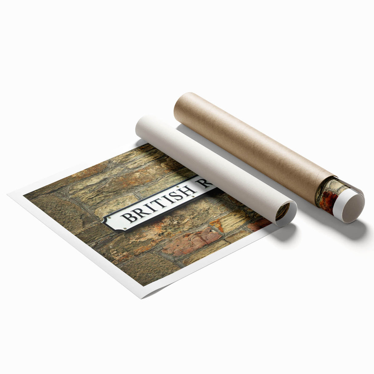Extra large rolled canvas with a floral art design in pastel shades, ideal for classy bathroom or large living room wall art.