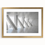 Textured abstract art print in muted gold and beige tones on a framed canvas, ideal for bedroom wall decor.