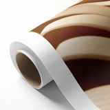 Art deco poster featuring a stylized peacock in vibrant blues and greens on rolled canvas, suitable for nursery wall art.