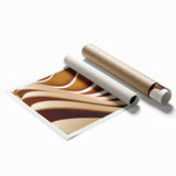 Extra large rolled canvas featuring a floral art design in soft pastel shades, ideal for classy bathroom wall art.