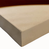 Large art depicting a black and white landscape painting on stretched canvas, suitable for bedroom wall decor.