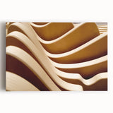 Black and white abstract design on a large stretched canvas, ideal for kitchen wall art.