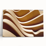 Large black and white abstract print on stretched canvas, ideal for kitchen wall art or bedroom ambiance.