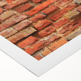 Art deco poster featuring geometric patterns in muted gold and navy, printed on rolled canvas.