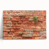 Large black and white abstract print on stretched canvas, ideal for kitchen wall art or bedroom ambiance.