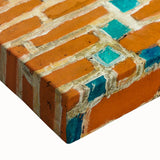 Large art depicting a serene landscape in black and white tones on a stretched canvas, suitable for bedroom wall decor.