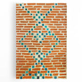 Large black and white abstract art on stretched canvas, featuring fluid geometric shapes, ideal for kitchen wall art.